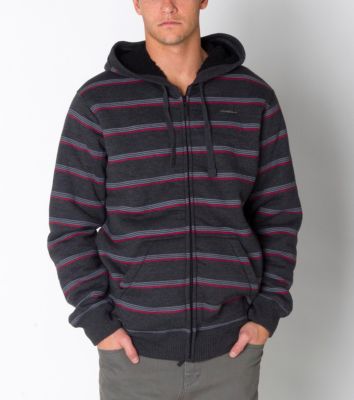 Men's Brawl Zip Hoodie-Black