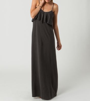 Women's Queensland Maxi Dress - Charcoal