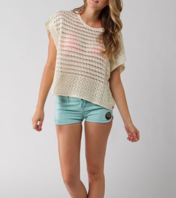 Women's Channing Short Sleeve Sweater - Cream