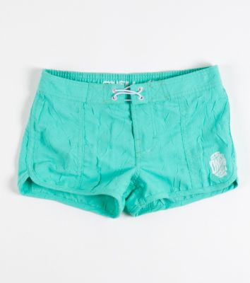 Girls' Evey 2 Crinkle Boardshort - Green
