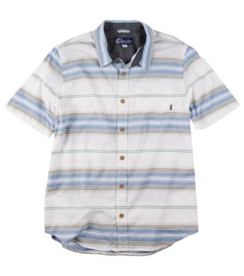 Men's Finn Woven SS Shirt - White