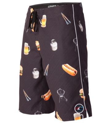 Men's BBQ Boardshort - Black