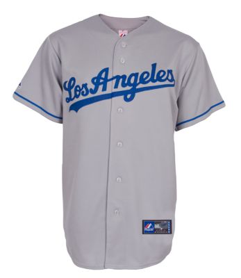 Men's Los Angeles Dodgers Gray Road Jersey