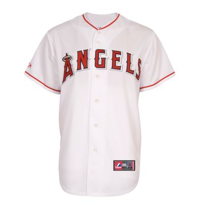 Youth Los Angeles Angels White Home Jersey