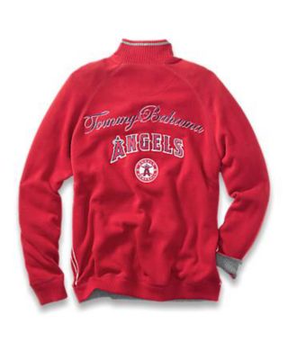 Men's Angels Half-Zip Fleece - Red