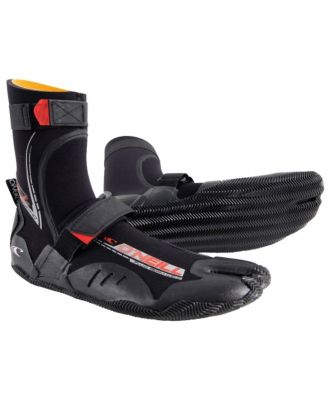 Unisex Psycho ST Boot 3/2mm, Surf Boot - Black