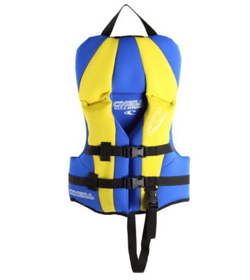 Youth USCG Vest, Blue / Yellow K34