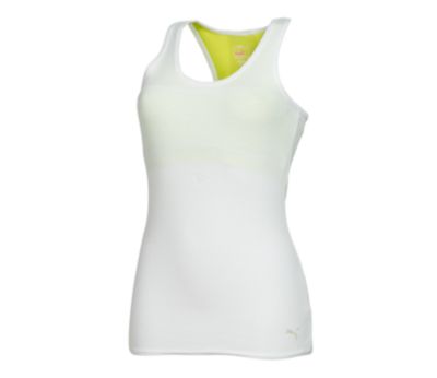 Women's Long Tank - White