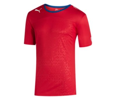 Men's Evospeed Tech Perf T - Red Patterned
