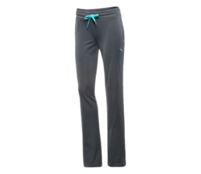 Women's Poly Track Pant - Charcoal