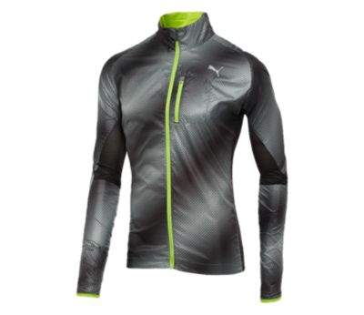 Men's Cr Graphic Lightweight Jacket - Black