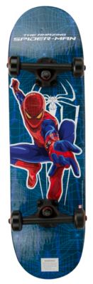 Amazing Spiderman Complete Blue Spider Skateboard