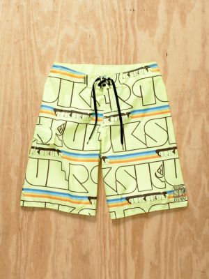 Men's Pop Drop Boardshort - Light Green / Lime
