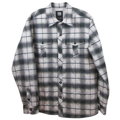 Men's Breck Flannel Shirt - White
