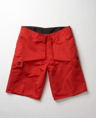 Men's Manic Boardshort - Red