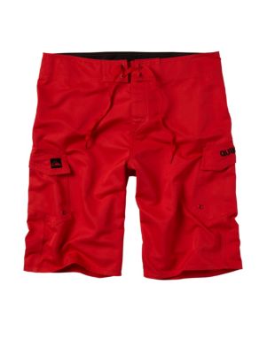 Men's Manic Boardshort - Red