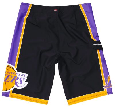 Men's Lakers Boardshort - Black