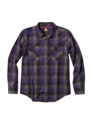 Men's Bison Hunter LS Shirt - Purple