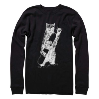Men's Joyride LS Thermal Shirt - Black