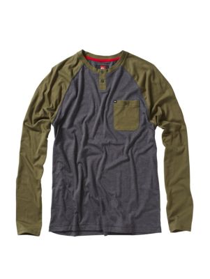 Men's Ah Shucks Knit LS Shirt - Green