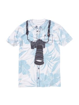 Men's Document SS Tee - White