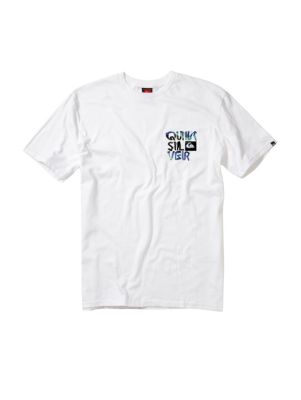 Men's Omni Chopped SS Tee - White