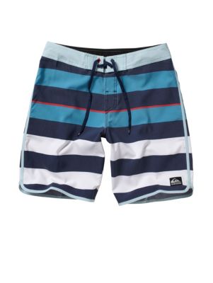 Men's Cypher Brigg Scallop Boardshort - Blue Patterned