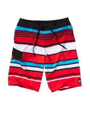 Men's You Know This Boardshort - Red Patterned