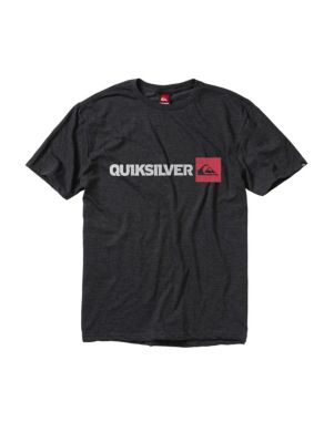 Men's Wordmarked SS Tee - Charcoal