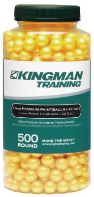 11MM Paintballs 500 Ct. - Yellow