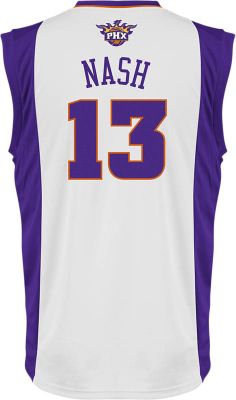 Youth Suns Nash Home Jersey - White