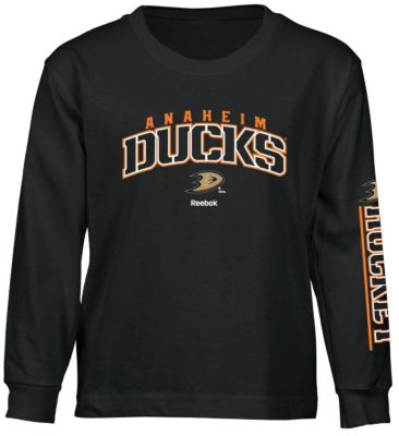 Youth Ducks Framework Long Sleeve Tee - Black