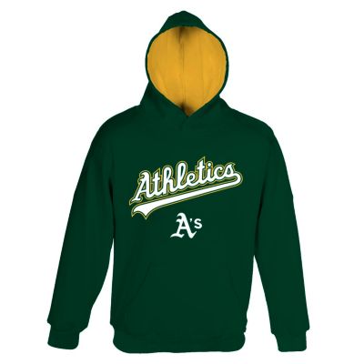 Youth A's Fleece Hoodie - Green