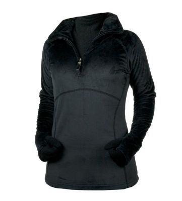 Women's Brandi Fleece Top - Black