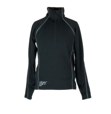 Teen Boys' Flex Zip Top - Black
