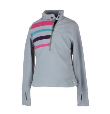 Teen Girls' Regatta Fleece Top - Gray