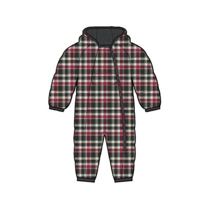 Lil Boys' Snuggle Bunting - Red Patterned