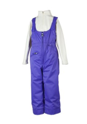 Lil Girls' Snoverall Bib - Purple