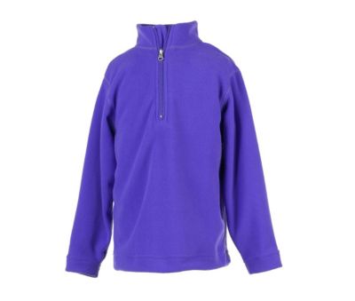 Lil Girls' UG 100 Micro Zip-Tee - Purple