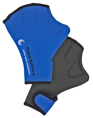 Swim Gloves - Blue