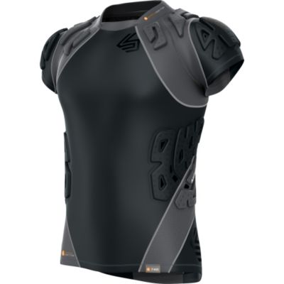 Velocity ShockSkin 7-Pad Football Shirt - Black