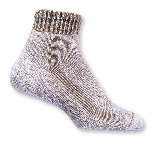 Men's Light Hiking Socks - Moderate Cushion - Mini Crew - Large