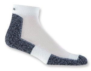 Men's Running Socks - Thin Cushion - Mini Crew - Large