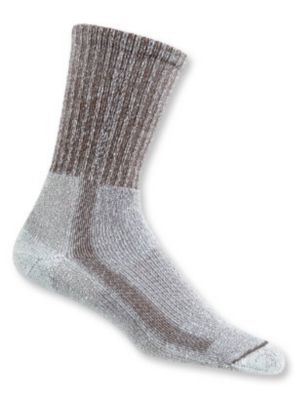 Men's Light Hiking Socks - Moderate Cushion - Crew - Extra Large
