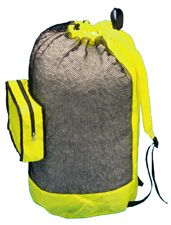 Unisex Mesh Back Pack With Pocket