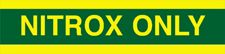 Nitrox Only Tank Wrap Sticker