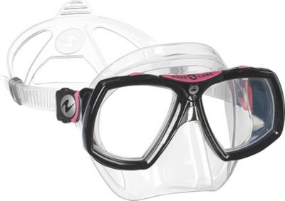 Look 2 Mask, Clear Skirt - Black / Pink