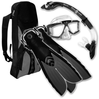 Sideview LX Snorkeling Set - Black