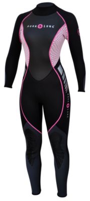 Women's 3MM Hydroflex Wetsuit - Black / Pink