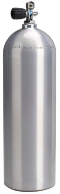 Al63 Aluminum Cylinders - Blue
